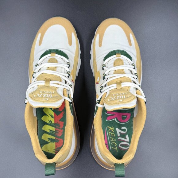 Nike Air Max 270 React "Reggae" - Picture 3 of 10